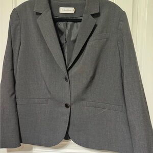 Calvin Klein Charcoal Women's Blazer